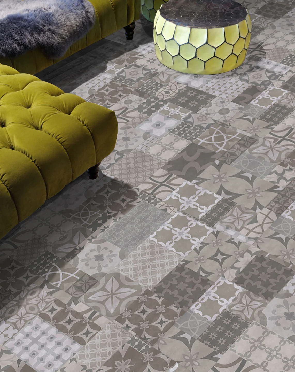 Oslo Square Tile - Image 4