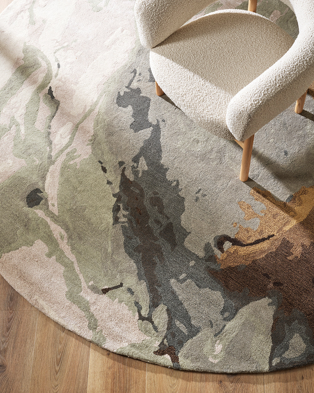 Vale Round Rug